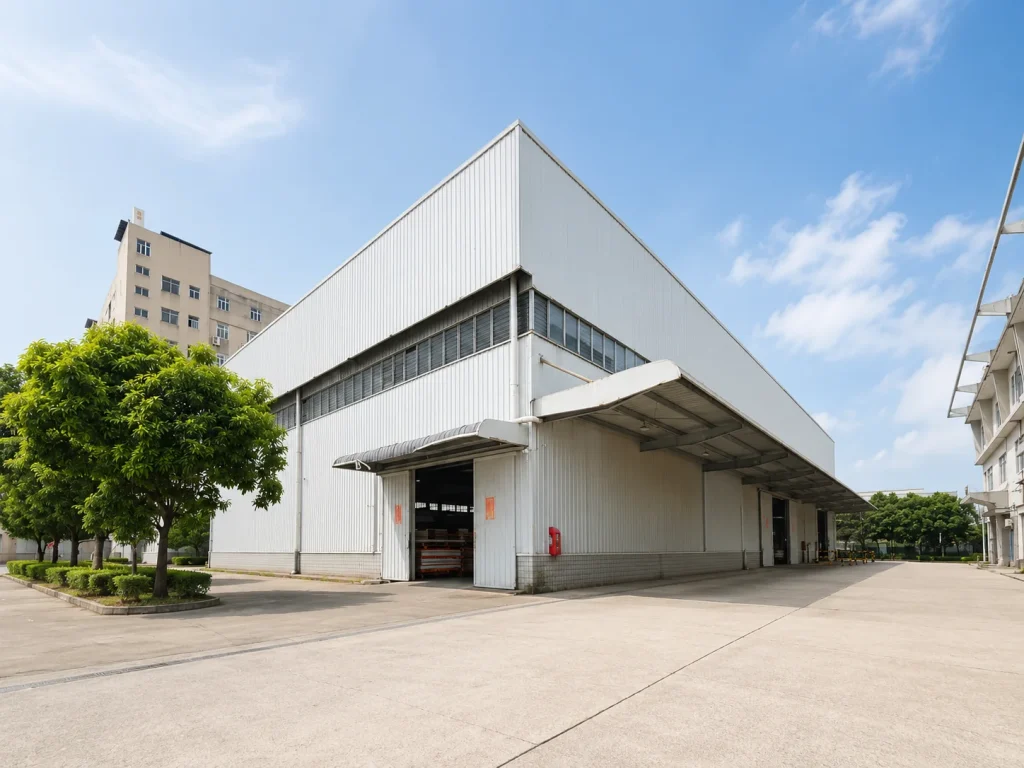 BIDE facility building exterior