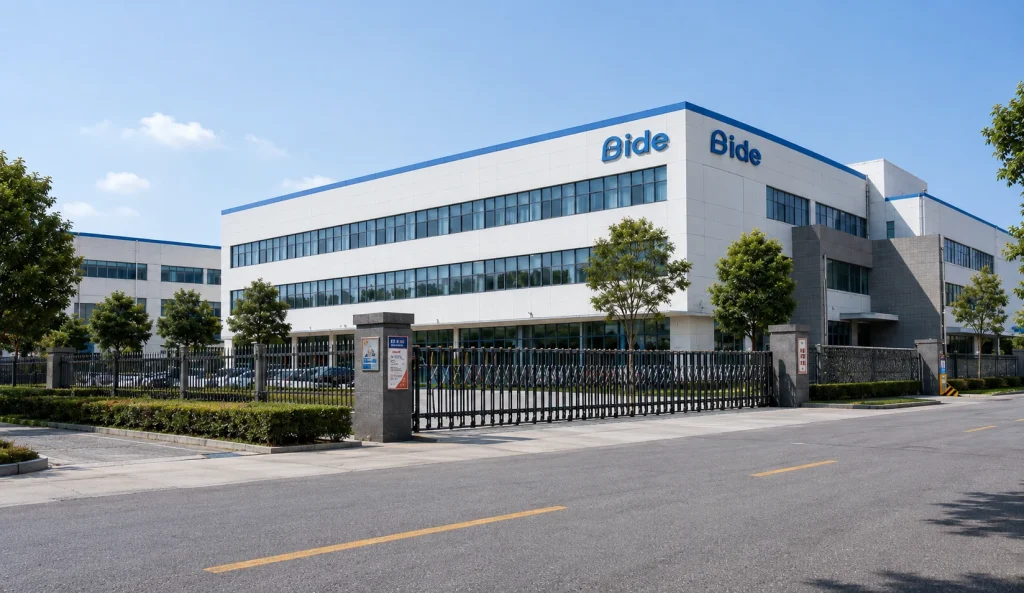 BIDE factory exterior