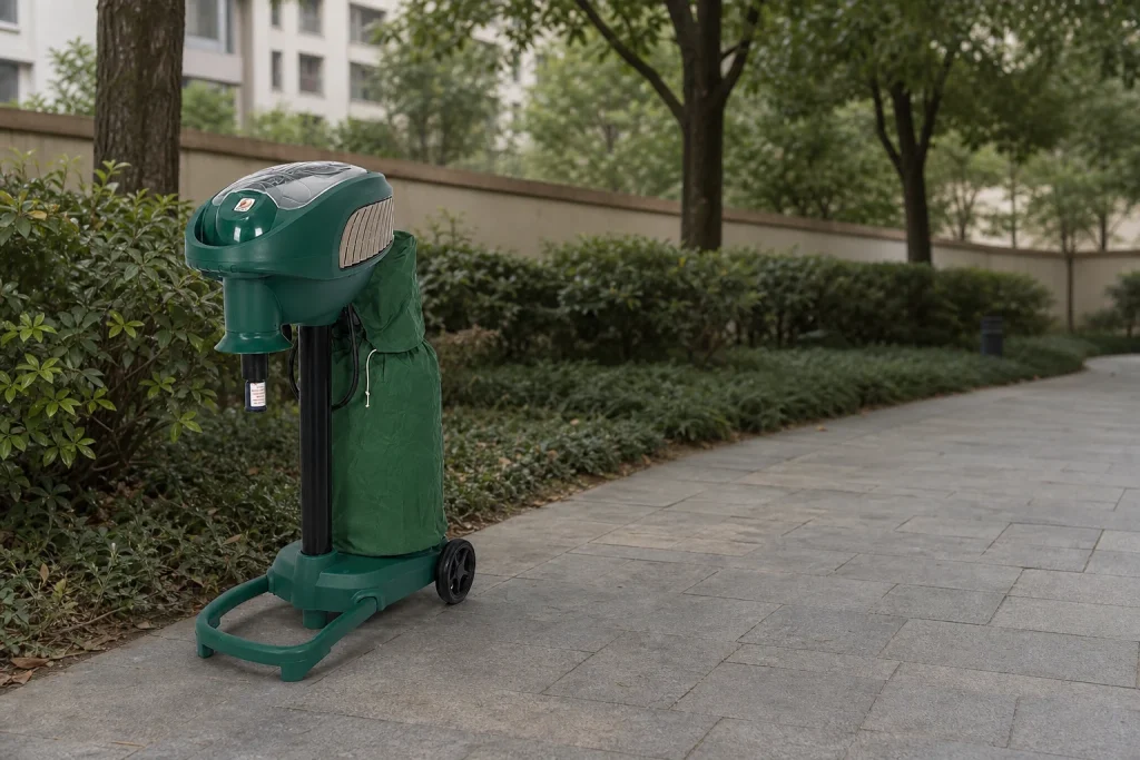 MM3300 in a residential courtyard setting